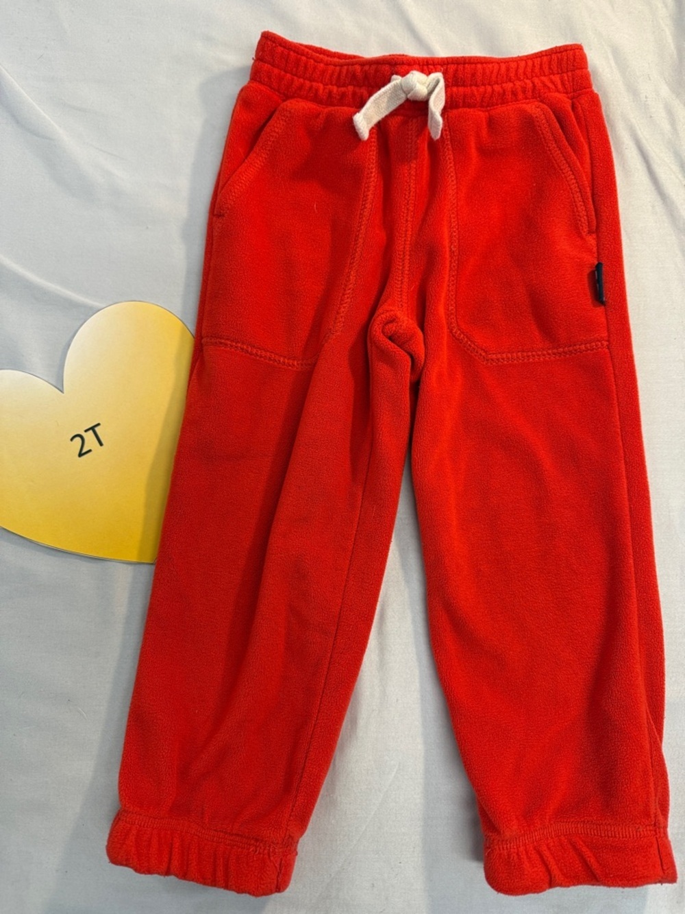 Gymboree - pull on fleece sweatpants/joggers. Size 2T